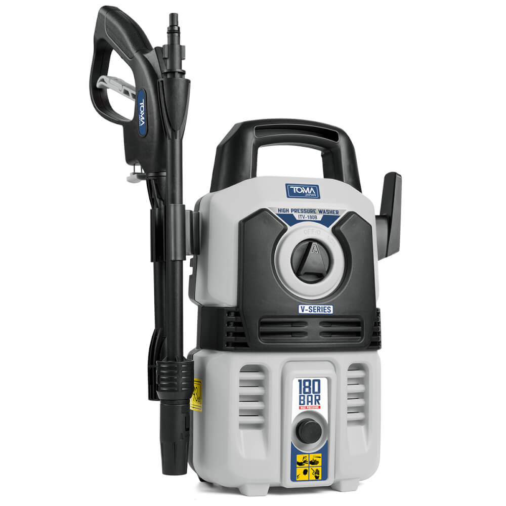 เครื่องฉีดน้ำแรงดันสูง TOMA JAPAN รุ่น ITV-180B 180 บาร์ 2200 วัตต์